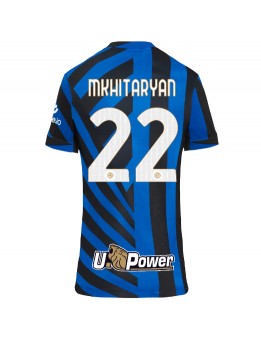 Billige Inter Milan Henrikh Mkhitaryan #22 Hjemmedrakt Dame 2024-25 Kortermet